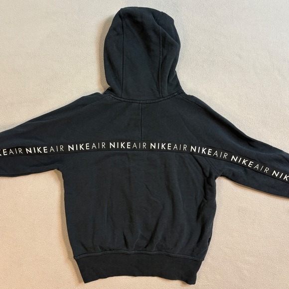 Nike Air Black Pullover Hoodie Sweatshirt Women's Size S - Picture 2 of 10